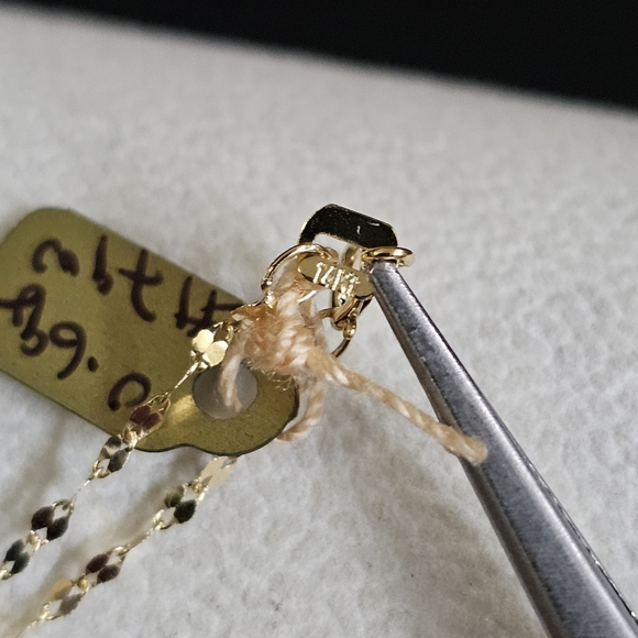 14k Gold Necklace 16 Inch - Picture 7 of 7